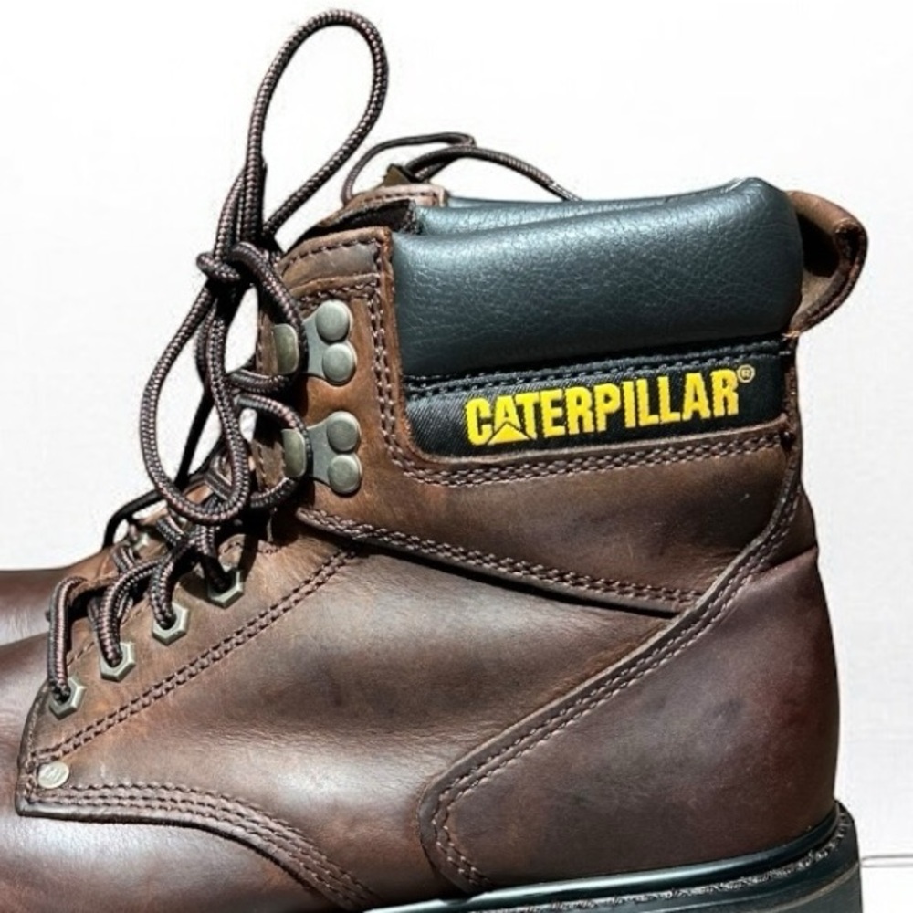 🌻NEW Caterpillar Second Shift Work Boots P72593 Men's Size 10.5 - Picture 2 of 11